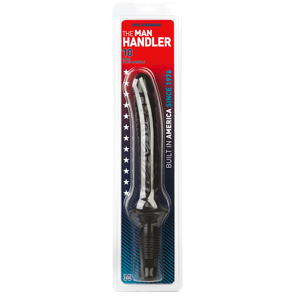 The MAN HANDLER Handheld Anal Dildo | Black