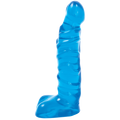 Raging Hard-Ons SLIMLINE Jellie Anal Dildo: Cobalt Blue | 5.5 inch