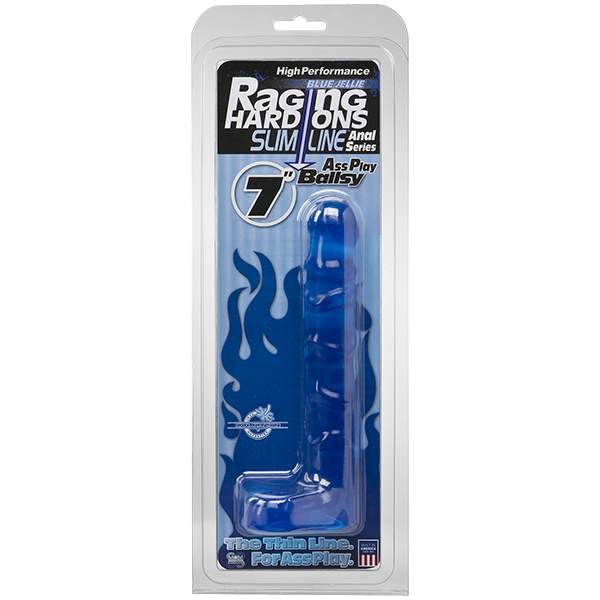 Raging Hard-Ons SLIMLINE Ballsy Jellie: Cobalt Blue | 7"