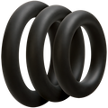OptiMALE 3 Cock and Ball Ring Set THICK