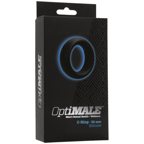 OptiMALE™ Silicone Cock Ring | Size Options (35mm, 40mm and 45mm)