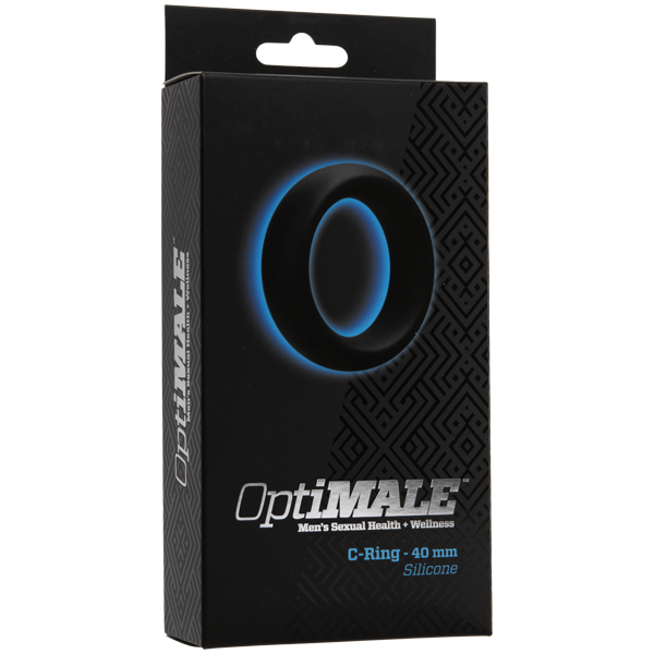OptiMALE™ Silicone Cock Ring | Size Options (35mm, 40mm and 45mm)