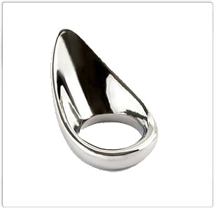 Titus Stainless Steel TEARDROP Cock Ring | Various Sizes