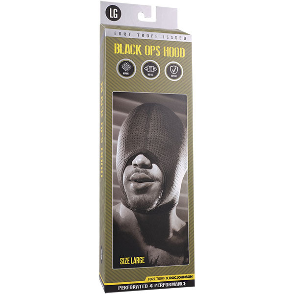 Fort Troff Black Ops Hood - Large