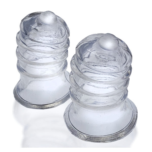 Oxballs ELONG Widebase Nip suckers | Clear