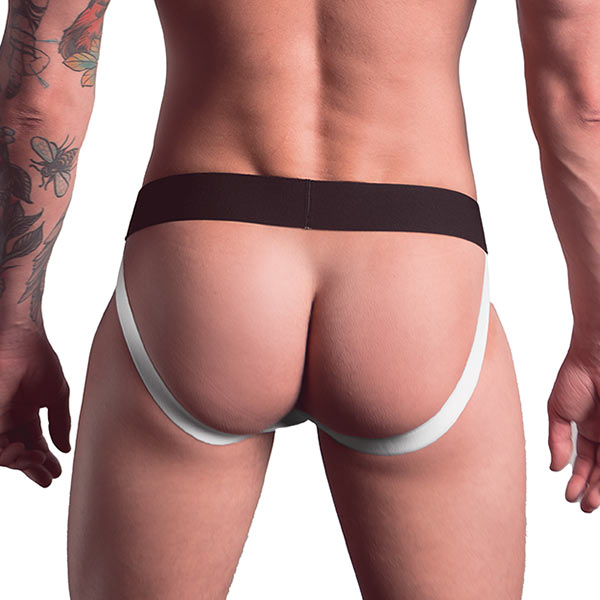 TASTE Signature Jockstrap | White & Black