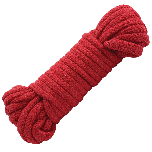 Japanese Style Bondage Rope 10 Meters - Red