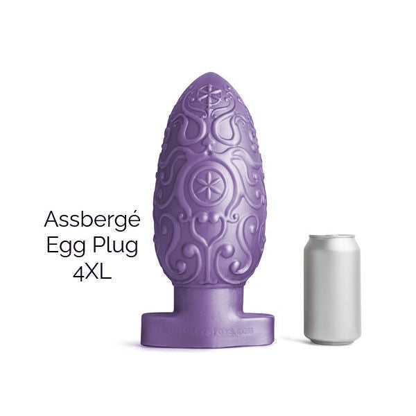 MR HANKEY'S ASSBERGÉ 4XL SOFT/MET PURPLE/NO VAC