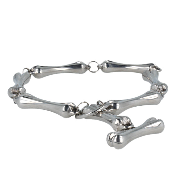Titus Steel Puppy PLAY BONE Collar