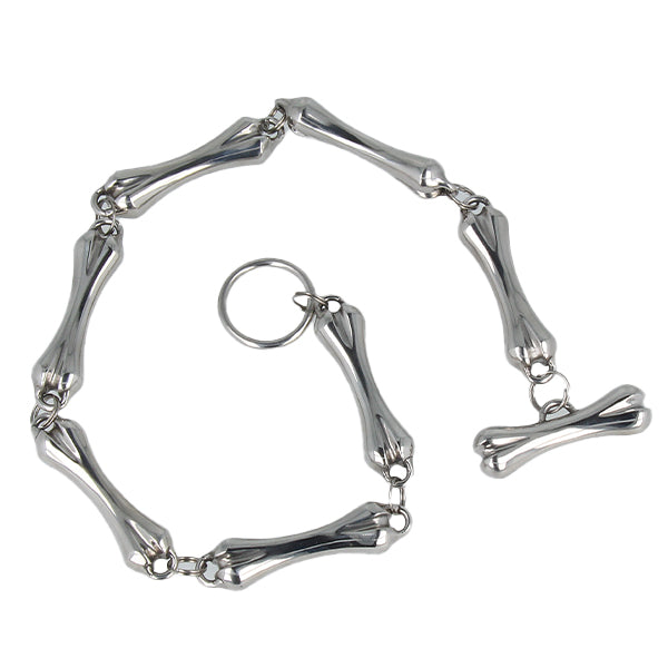 Titus Steel Puppy PLAY BONE Collar