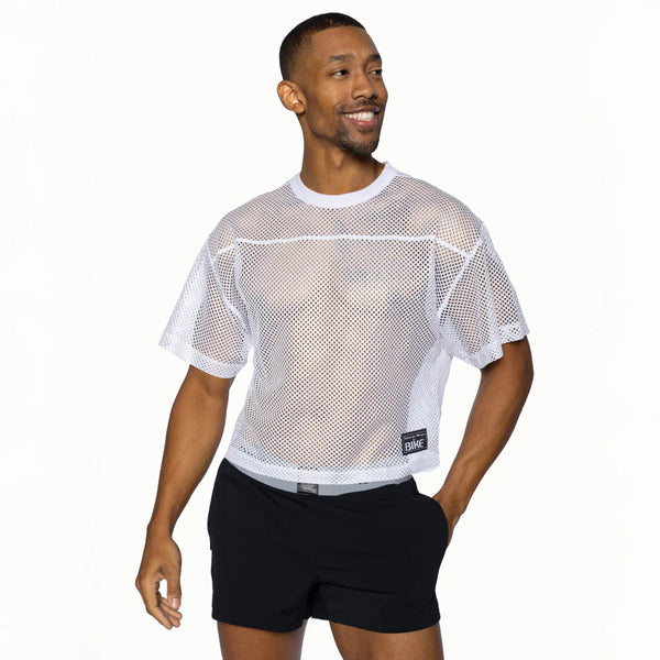 BIKE® PRACTICE JERSEY | Pride White
