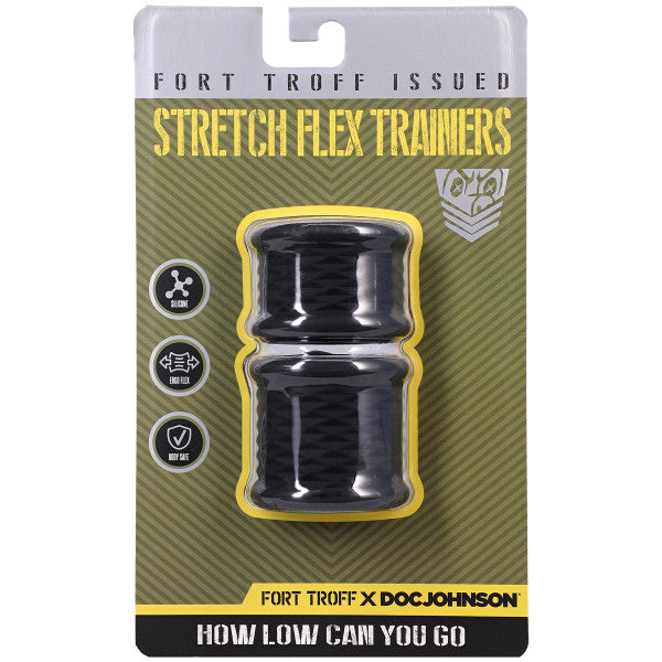 Fort Troff  Stretch Flex Trainers | Black
