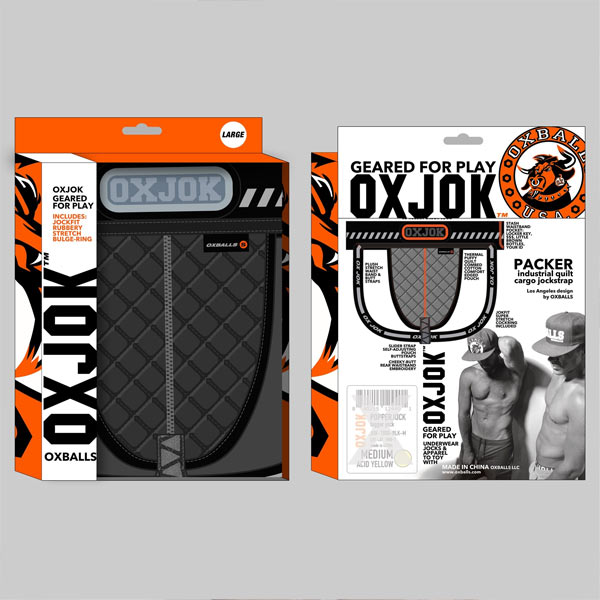 Oxballs PACKER Jockstrap | Puff Black