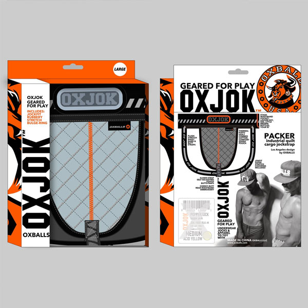Oxballs PACKER Jockstrap | Mist Heather