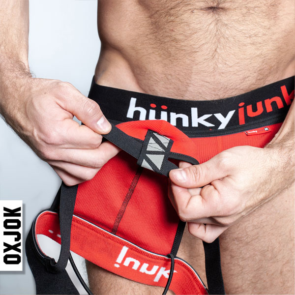 Oxballs HUNKER Jockstrap | Red Hot
