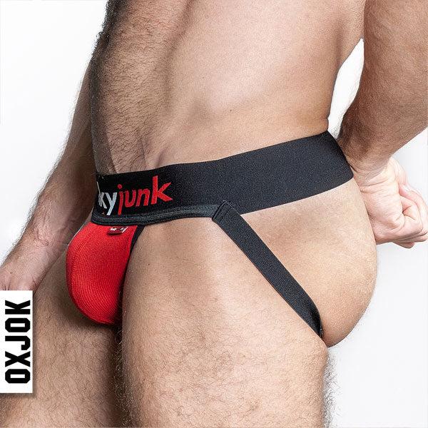 Oxballs HUNKER Jockstrap | Red Hot