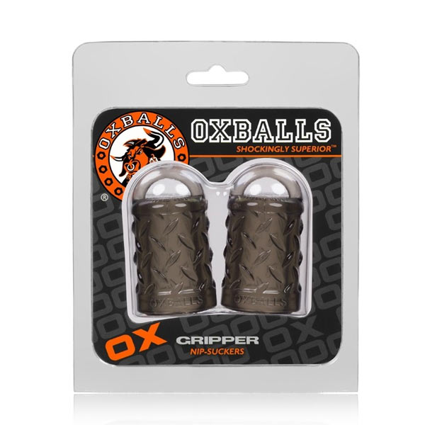 Oxballs GRIPPER Nipple Suckers | Smoke Clear