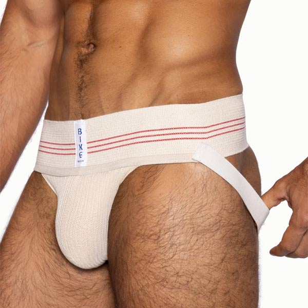 BIKE® 1980's Vintage Jockstrap | Vintage Cream