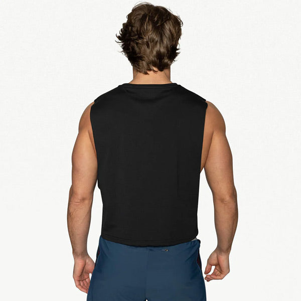 BIKE® Winners Wear BIKE Crop Tank - Black