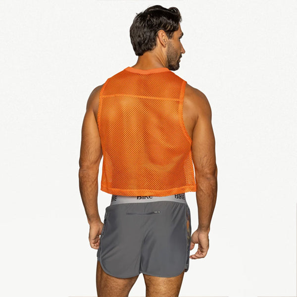 BIKE® Sleeveless Practice Jersey - Orange - L/XL