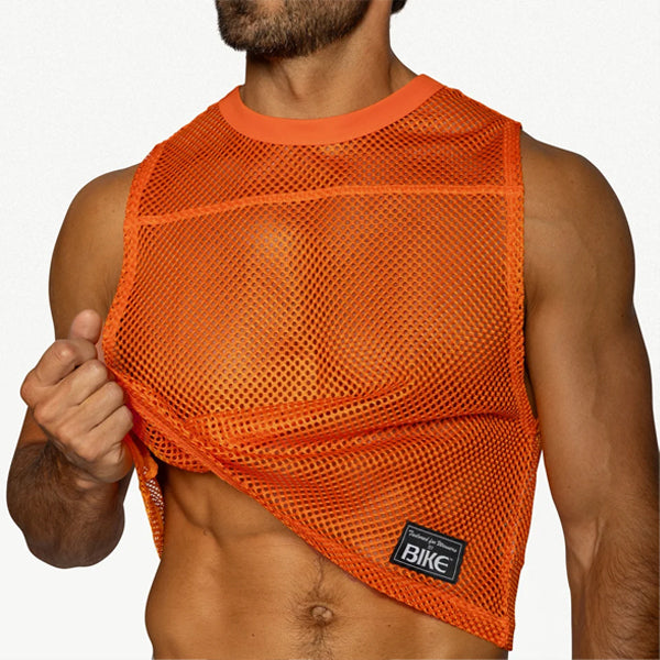 BIKE® Sleeveless Practice Jersey - Orange -S/M