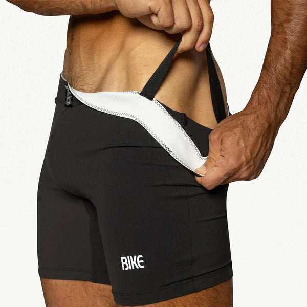 BIKE® Compression Jock Short - Black