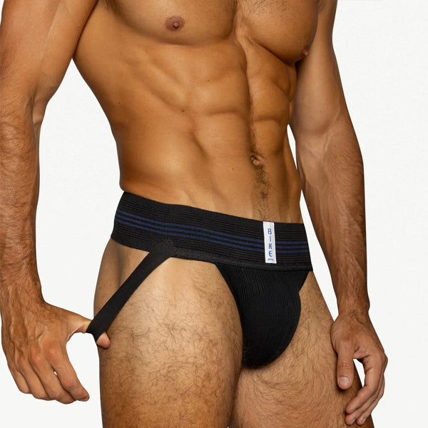 BIKE® 80's Vintage Jockstrap - Black