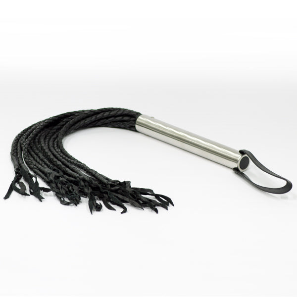 Titus Steel Handle Cat 12 Tail Whip - 29 Inches