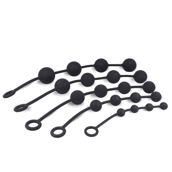 Titus Silicone Series ANAL BALLS | Anal Beads in 5 Sizes