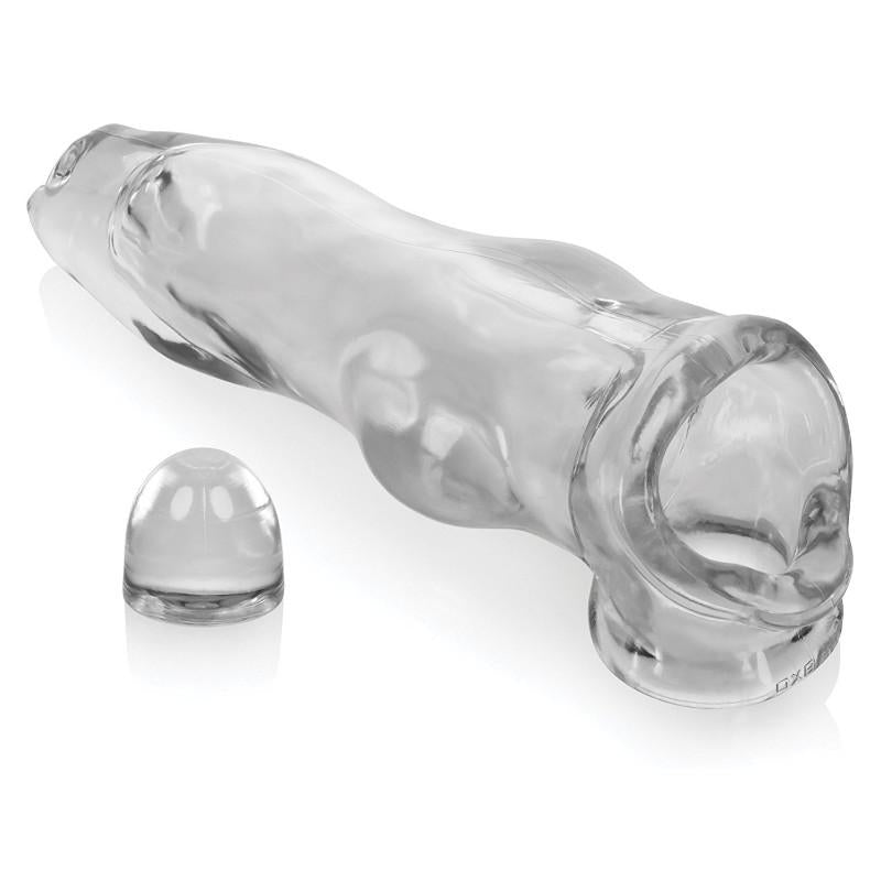 Oxballs FIDO Pup-Knot Cocksheath | Clear