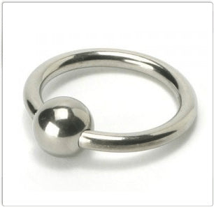 Titus Head Glans Ring with Ball