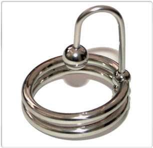 Titus Sperm Stopper with Double Glans Ring: Size Options