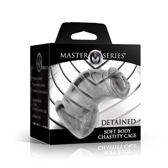 Master Series Detained Soft Body Chastity Cage