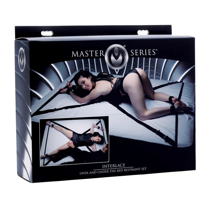 Master Series Interlace Over and Under the Bed Restraint Set