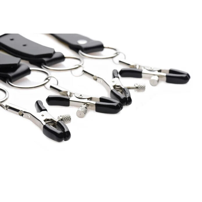 Master Series Spread Labia Spreader Straps w/ Clamps