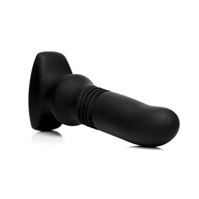 Thunderplugs Silicone Vibrating & Thrusting Plug w/ Remote Control