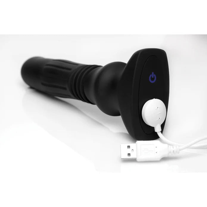Thunderplugs Silicone Swelling & Thrusting Plug w/ Remote Control