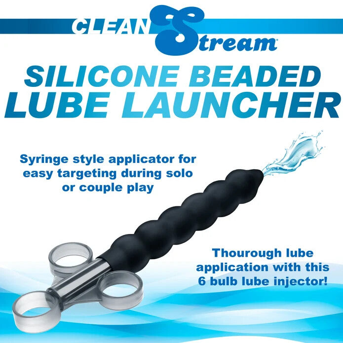 CleanStream Silicone Beaded Lube Launcher