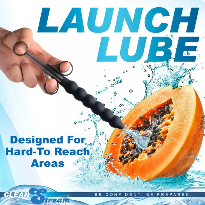 CleanStream Silicone Beaded Lube Launcher