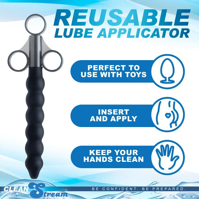 CleanStream Silicone Beaded Lube Launcher