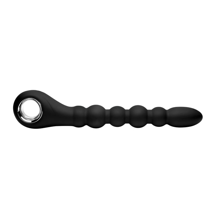 Master Series Dark Scepter 10x Vibrating Anal Beads