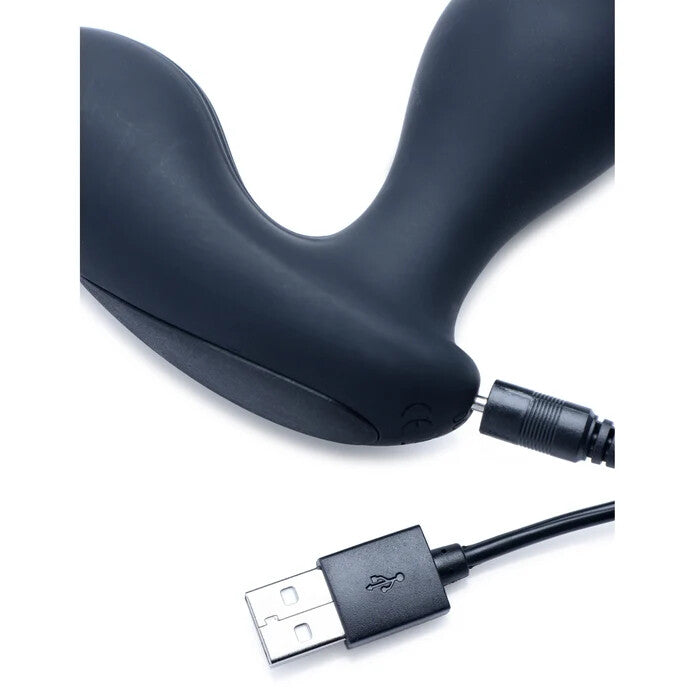Alpha-Pro 7X P-Gyro Silicone Prostate Stimulator w/ Gyrating Shaft