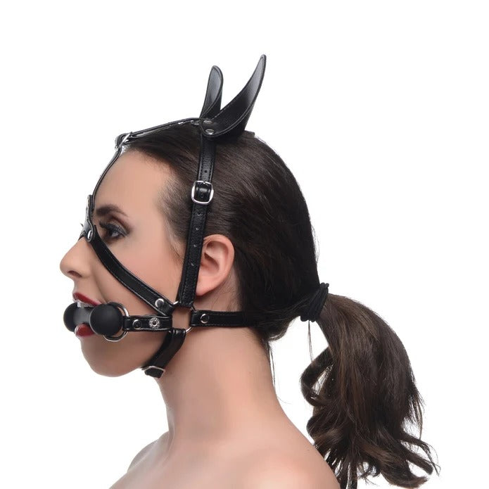 Master Series Dark Horse Pony Head w/ Silicone Bit