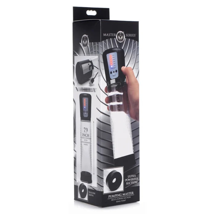 Master Series Pumping Master Multi-power Suction Penis Pump