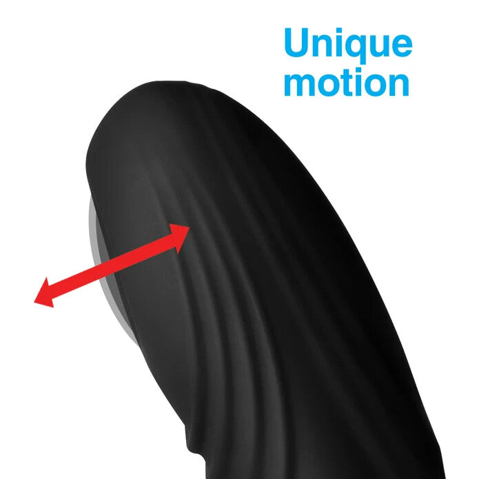 Alpha-Pro 7x P-Thump Tapping Prostate Vibe w/ Remote Control