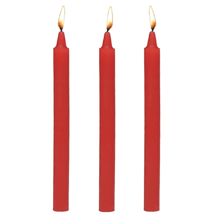 Master Series Fire Sticks Fetish Drip Candles Set of 3