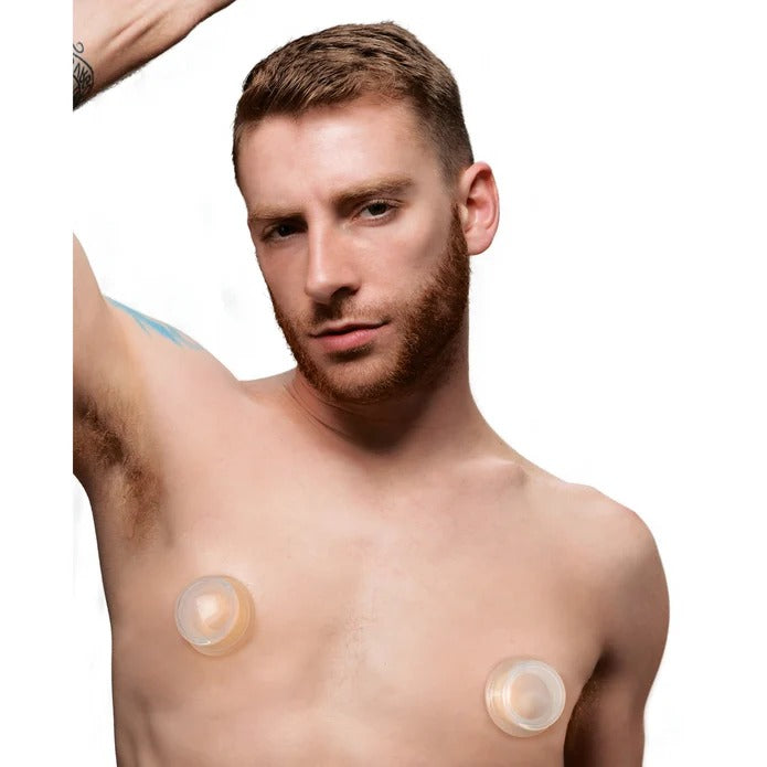 Master Series Clear Plungers Silicone Nipple Suckers - Small