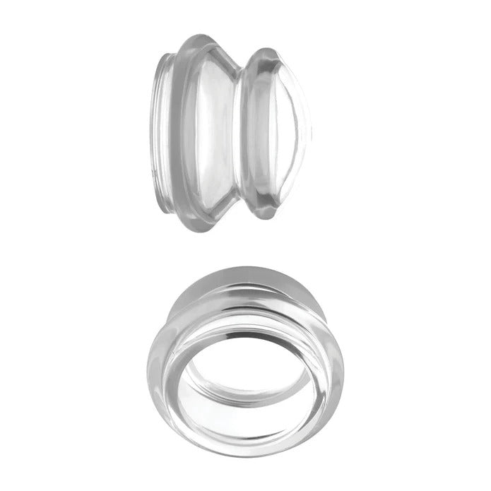Master Series Clear Plungers Silicone Nipple Suckers - Small