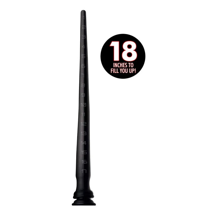 Hosed 18" Tapered Silicone Hose