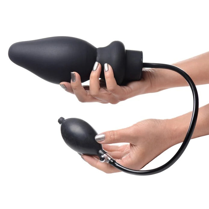 Master Series Ass-Pand Large Inflatable Silicone Anal Plug